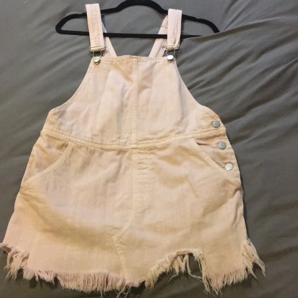 Light pink Free People Overall Dress!